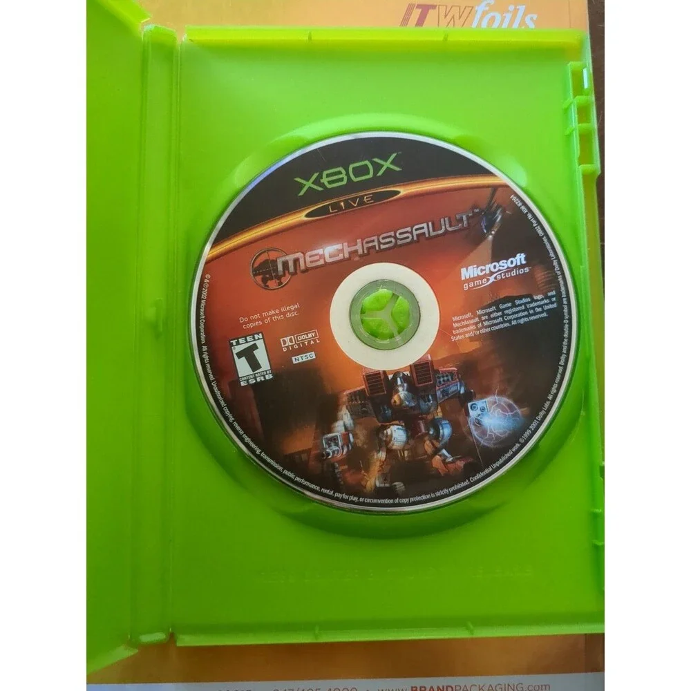 MechAssault Microsoft Xbox 2002 Tested